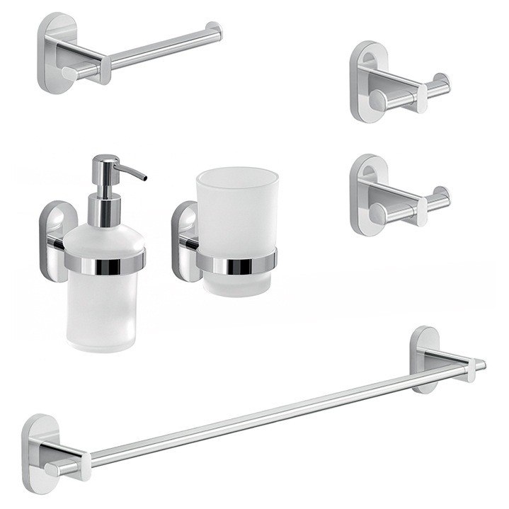 GEDY FEBO381-13 FEBO HARDWARE SET WITH SOAP DISPENSER