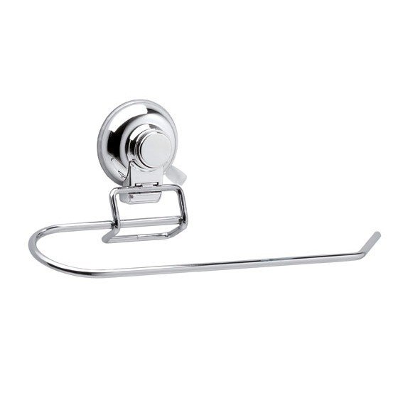GEDY HO21-30 HOT TOWEL RING WITH SUCTION CUP MOUNTING AND CHROME FINISH