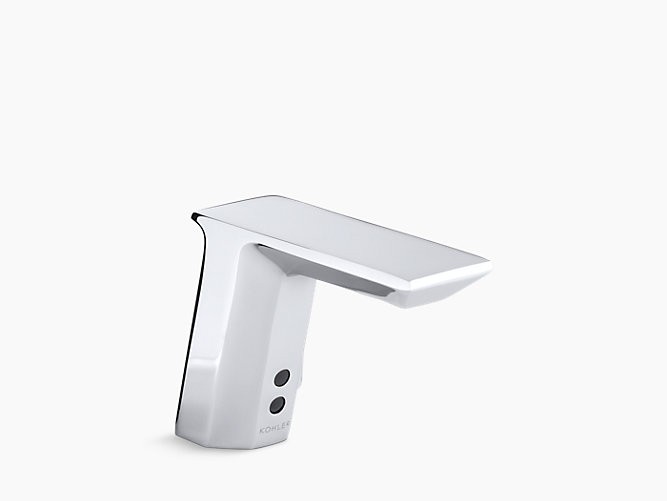 KOHLER K-7516 TOUCHLESS SINGLE HOLE BATHROOM FAUCET WITH INSIGHT TECHNOLOGY AND 30 YEAR HYBRID ENERGY CELL - WITHOUT DRAIN ASSEMBLY OR TEMPERATURE MIXER