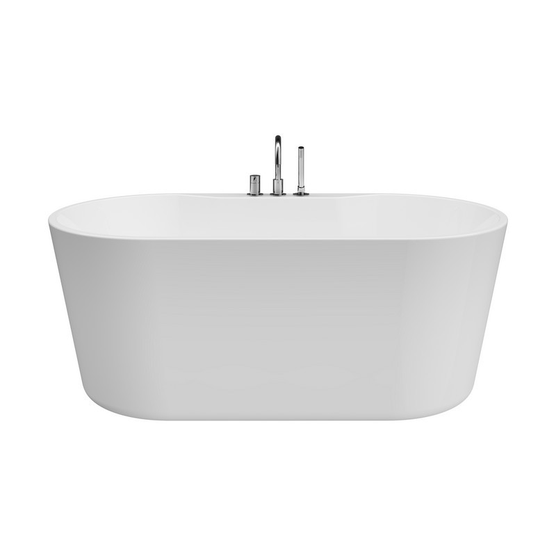 A&E BATH AND SHOWER BT-1574 SOREL 62 INCH FREESTANDING TUB WITH FAUCET