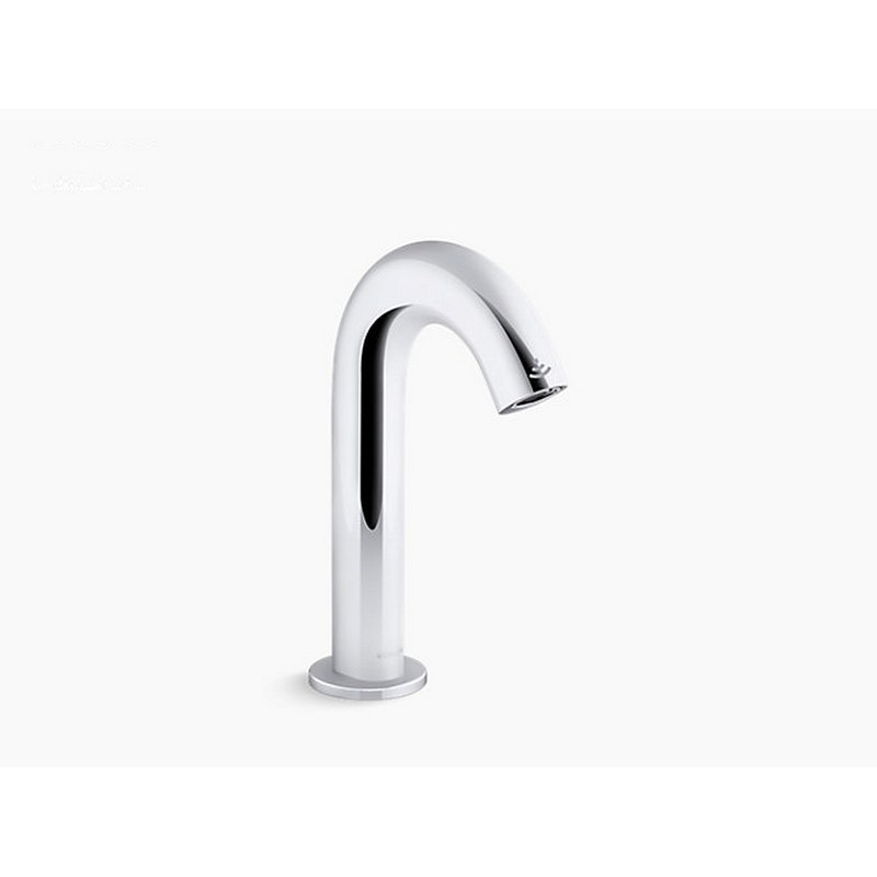 KOHLER K-103B77-SANA-CP OBLO TOUCHLESS FAUCET WITH KINESIS SENSOR TECHNOLOGY AND TEMPERATURE MIXER, AC-POWERED