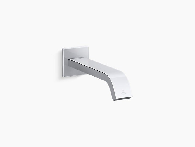 KOHLER K-123L36-SANL-CP LOURE WALL-MOUNT TOUCHLESS FAUCET WITH KINESIS SENSOR TECHNOLOGY, AC-POWERED