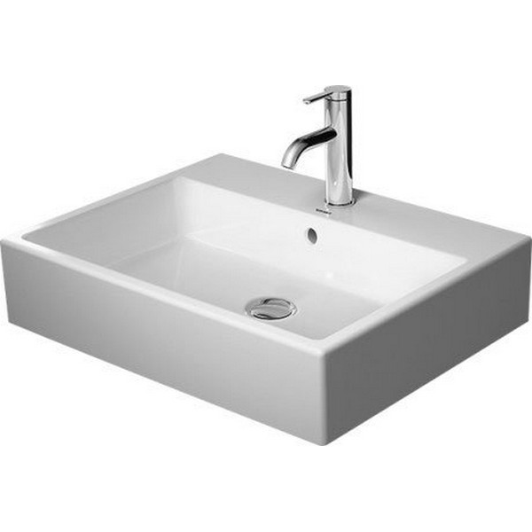 DURAVIT 235260 VERO AIR 23-5/8 INCH GRINDED ABOVE-COUNTER BASIN IN WHITE