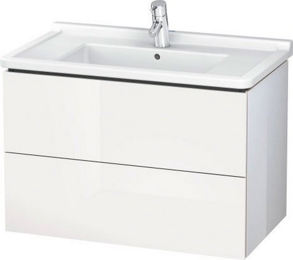 DURAVIT LC6265 L-CUBE 32 1/4 INCH WALL-MOUNTED VANITY UNIT
