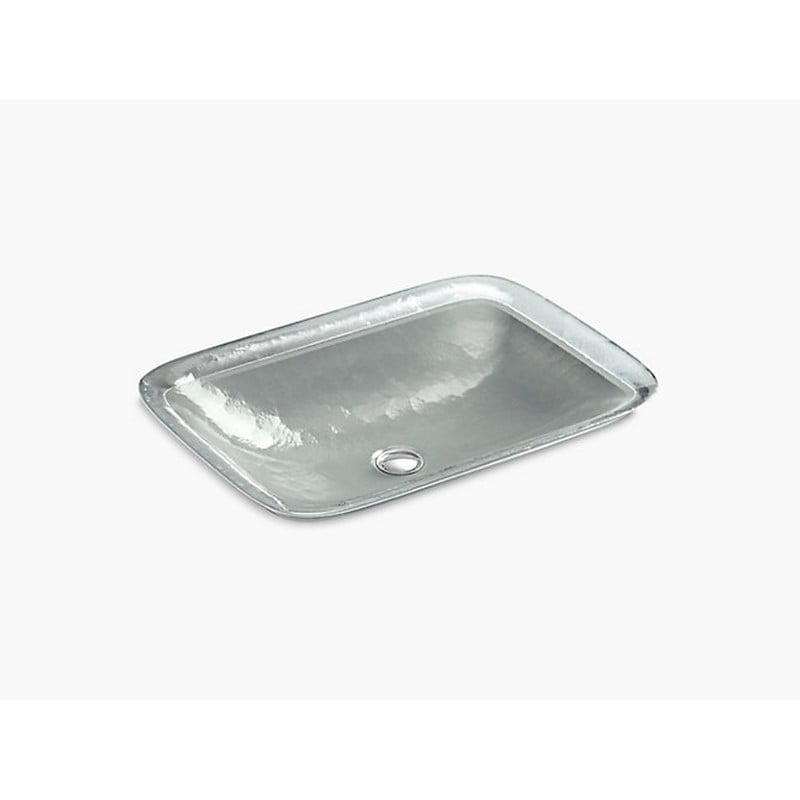 KOHLER K-2773-G8-B11 INIA 20-5/8 INCH WADING POOL GLASS VESSEL BATHROOM SINK IN OPAQUE STONE