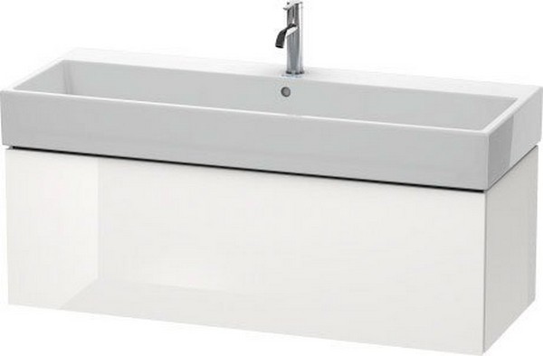 DURAVIT LC6179 L-CUBE 46 5/8 INCH WALL-MOUNTED VANITY UNIT