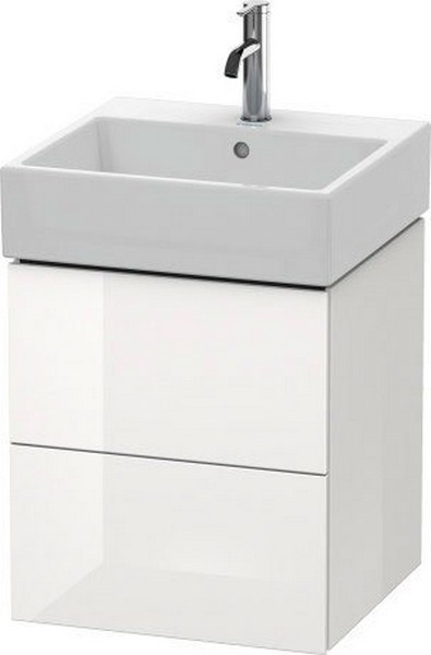 DURAVIT LC6274 L-CUBE 19 1/8 INCH WALL-MOUNTED VANITY UNIT