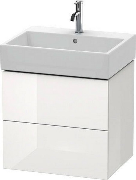 DURAVIT LC6275 L-CUBE 23 INCH WALL-MOUNTED VANITY UNIT