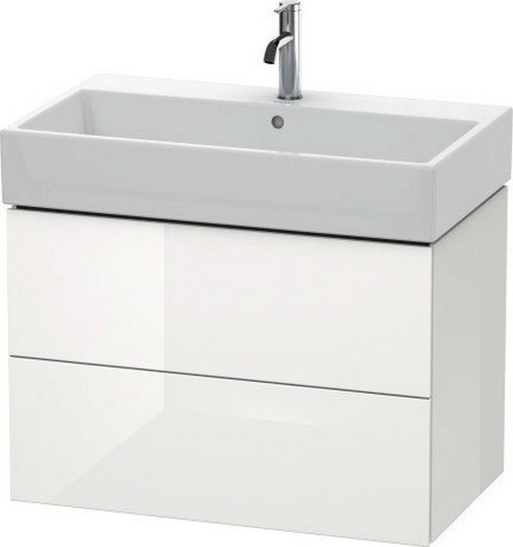 DURAVIT LC6277 L-CUBE 30 7/8 INCH WALL-MOUNTED VANITY UNIT