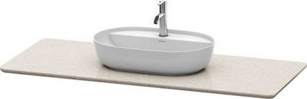 DURAVIT LU9466 LUV 54 3/4 X 23 3/8 INCH QUARTZ STONE CONSOLE