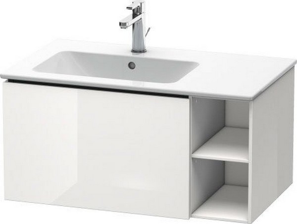 DURAVIT LC6191 L-CUBE 32 1/4 INCH WALL-MOUNTED VANITY UNIT