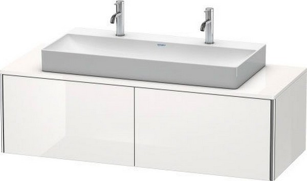 DURAVIT XS4905 XSQUARE 55 1/8 INCH WALL-MOUNTED VANITY UNIT FOR CONSOLE
