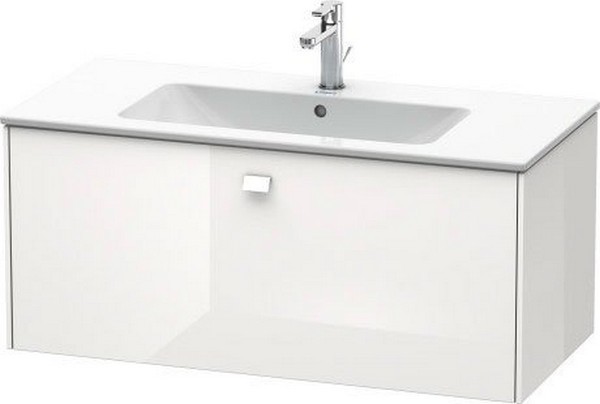 DURAVIT BR4003 BRIOSO 40 1/8 INCH WALL-MOUNTED VANITY UNIT WITH CHROME HANDLE