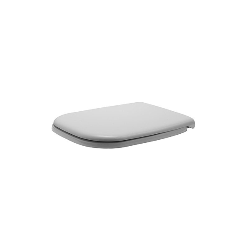 DURAVIT 0067390000 D-CODE TOILET SEAT AND COVER WITH SLOW CLOSE