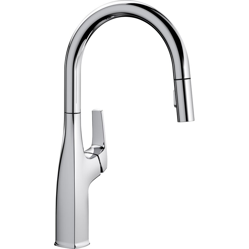 BLANCO 442677 RIVANA PULL DOWN KITCHEN FAUCET IN CHROME