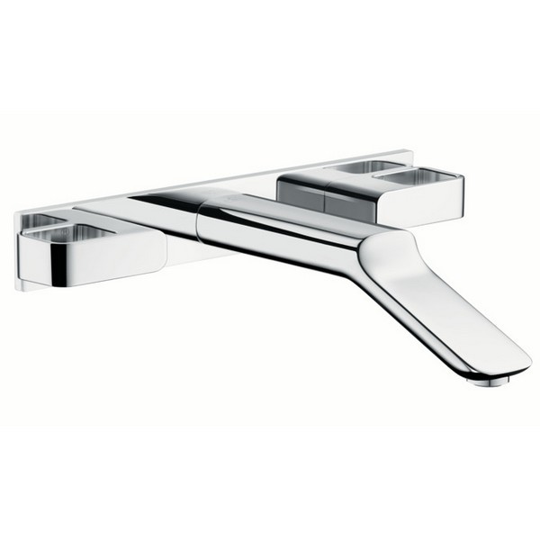 HANSGROHE 11043 AXOR URQUIOLA WALL-MOUNTED WIDESPREAD FAUCET TRIM W/ BASEPLATE