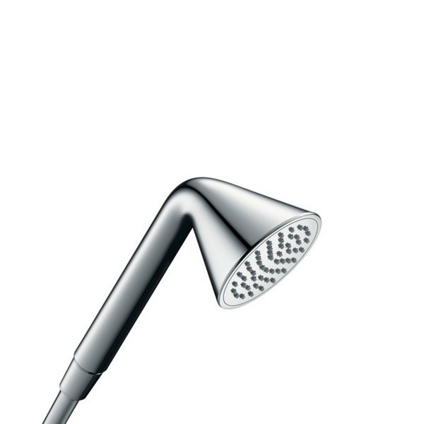 HANSGROHE 26025000 AXOR 1-JET HANDSHOWER DESIGNED BY FRONT, 3-7/8 INCH SPRAY FACE