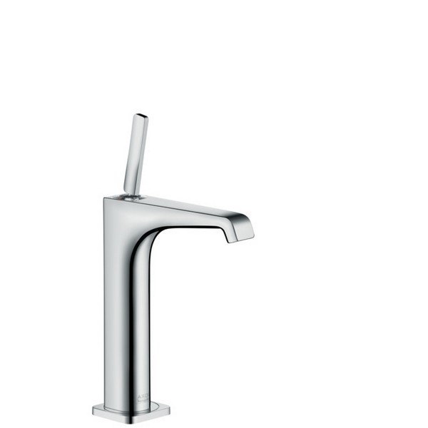 HANSGROHE 36103001 AXOR CITTERIO E SINGLE HOLE LAVATORY FAUCET WITHOUT POPUP - MEDIUM