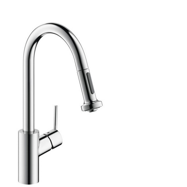 HANSGROHE 14877 TALIS S HIGHARC KITCHEN FAUCET WITH TWO SPRAY MODES