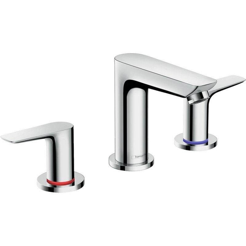 HANSGROHE 71733 TALIS E 150 WIDESPREAD FAUCET WITH POP-UP DRAIN, 1.2 GPM