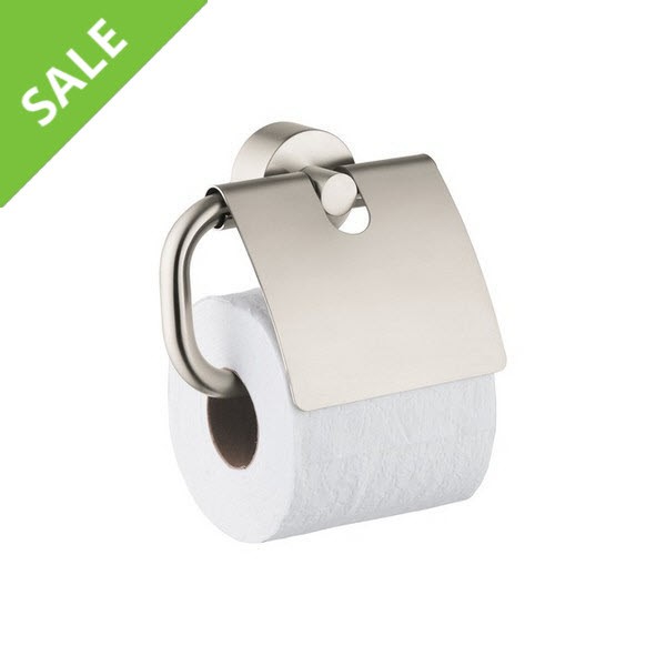SALE! HANSGROHE 41538820 AXOR UNO TOILET PAPER HOLDER IN BRUSHED NICKEL