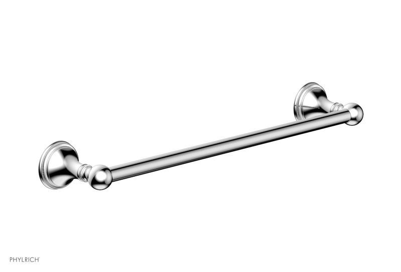 PHYLRICH 208-70 COINED 18 INCH WALL MOUNT TOWEL BAR