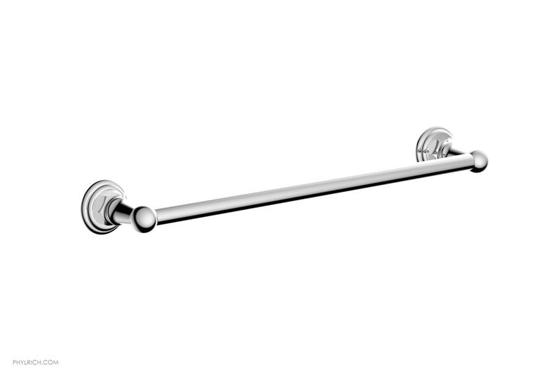 PHYLRICH 500-70 HEX TRADITIONAL 18 3/8 INCH WALL MOUNT TOWEL BAR