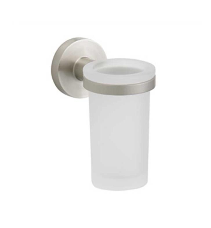 PHYLRICH DB30 BASIC 2 5/8 INCH WALL MOUNT FROSTED GLASS HOLDER