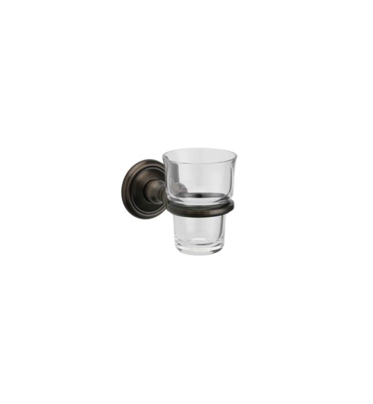 PHYLRICH KGB30 3RING 3 1/8 INCH WALL MOUNT GLASS HOLDER