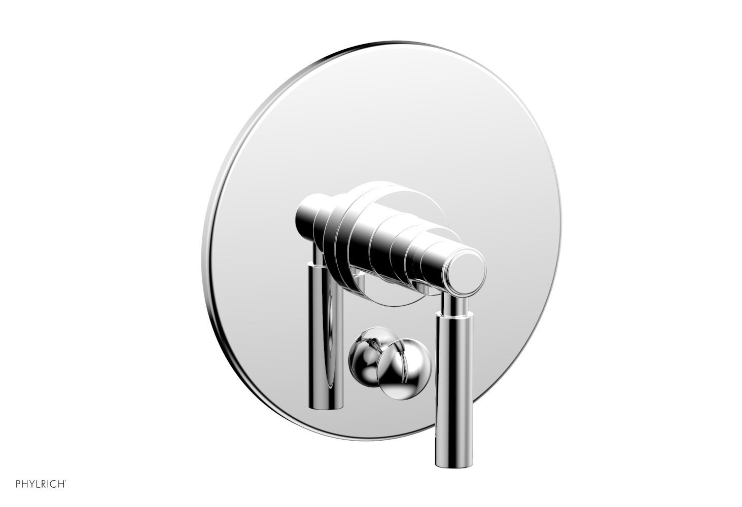 PHYLRICH DPB2130TO BASIC PRESSURE BALANCE SHOWER PLATE WITH DIVERTER AND LEVER HANDLE TRIM