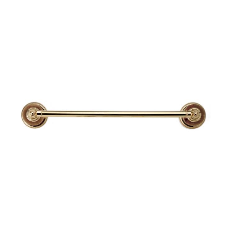 PHYLRICH KSB70 REGENT 28 5/8 INCH MONTAIONE BROWN ONYX WALL MOUNT TOWEL BAR