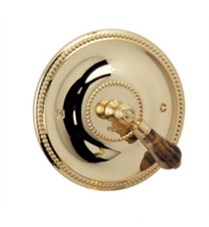 PHYLRICH PB2271TO REGENT PRESSURE BALANCE TUB AND SHOWER PLATE WITH MONTAIONE BROWN ONYX LEVER HANDLE TRIM