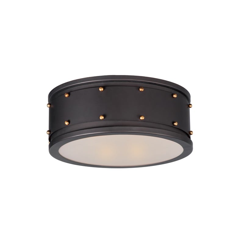 MAXIM LIGHTING 25160OIAB TRESTLE 13 INCH CEILING-MOUNTED INCANDESCENT FLUSH MOUNT LIGHT