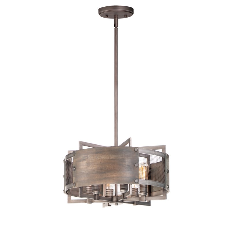MAXIM LIGHTING 25265BWWZ OUTLAND 22 INCH CEILING-MOUNTED INCANDESCENT PENDANT LIGHT