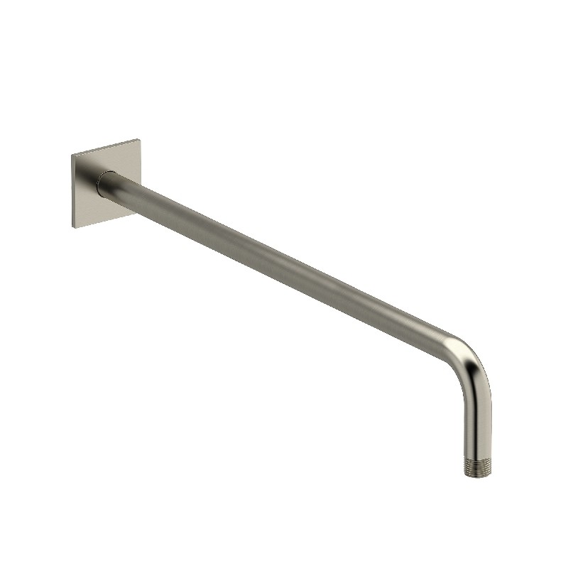 RIOBEL 533 20 INCH WALL MOUNT SHOWER ARM WITH SQUARE ESCUTCHEON