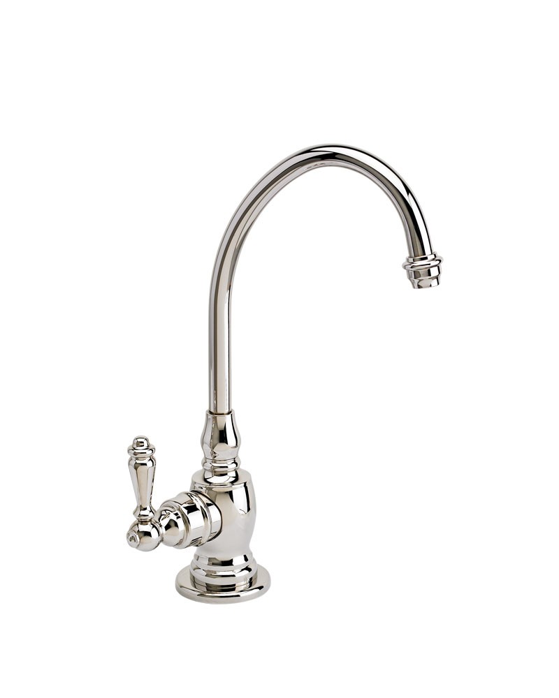 WATERSTONE FAUCETS 1200H HAMPTON HOT ONLY FILTRATION FAUCET WITH LEVER HANDLE