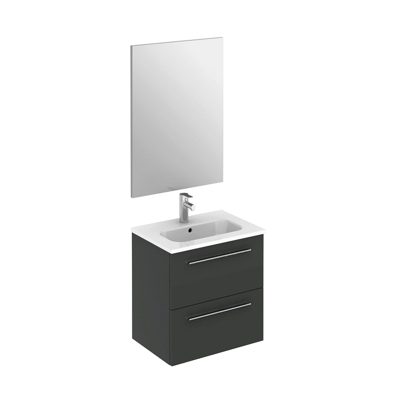 ROYO 126158 STREET 20 INCH VANITY SET WITH MIRROR IN ANTHRACITE