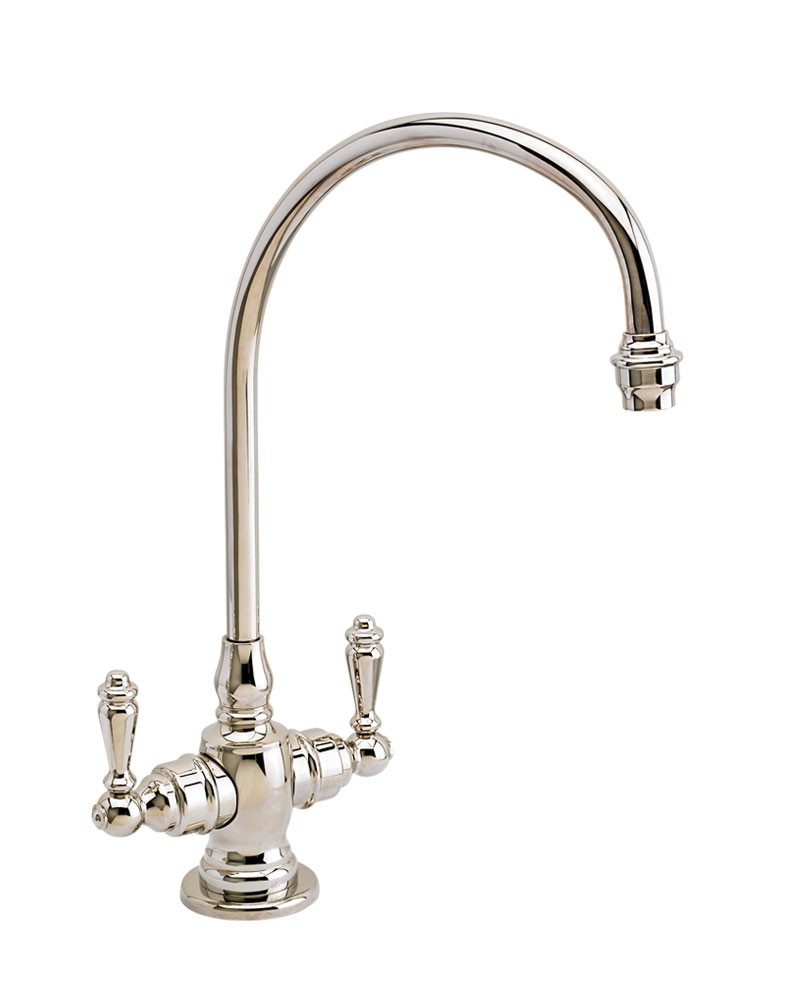 WATERSTONE FAUCETS 4300-WC HAMPTON KITCHEN FAUCET, WEATHERED COPPER