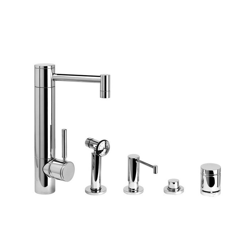 WATERSTONE FAUCETS 3500-4 HUNLEY PREP FAUCET - 4 PIECE SUITE