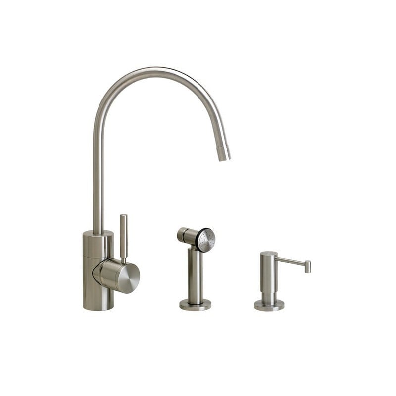 WATERSTONE FAUCETS 3800-2 PARCHE KITCHEN FAUCET - 2 PIECE SUITE