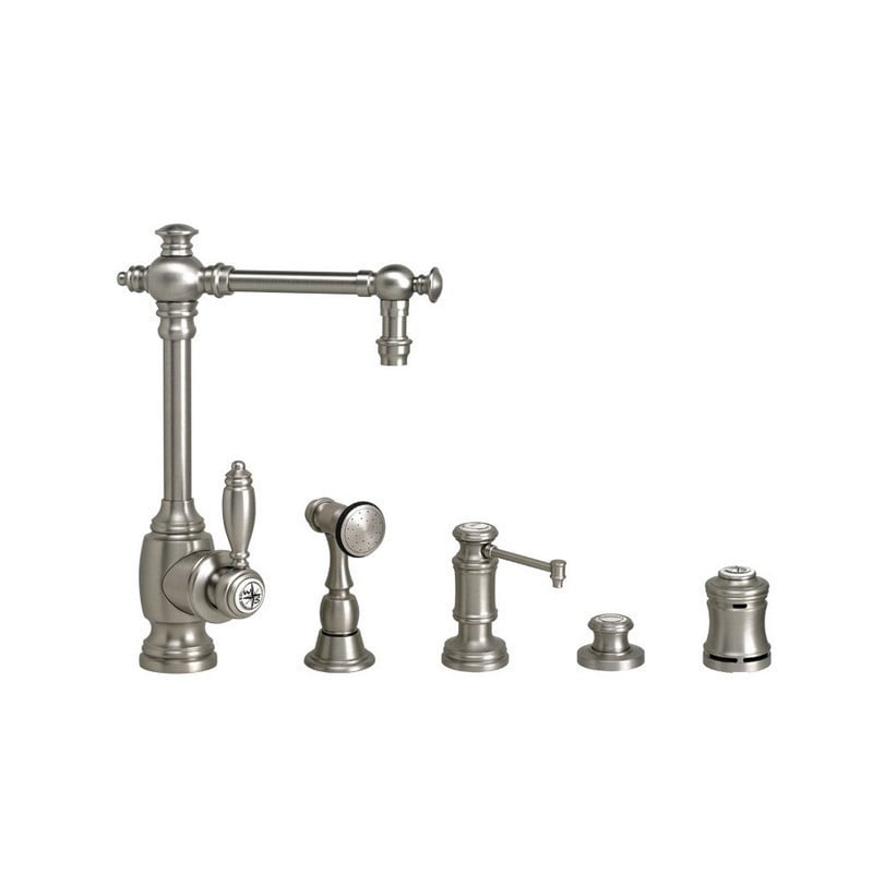 WATERSTONE FAUCETS 4700-4 TOWSON PREP FAUCET - 4 PIECE SUITE