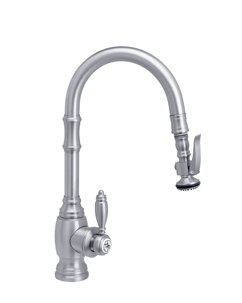 WATERSTONE FAUCETS 5210 TRADITIONAL PREP SIZE PLP PULL-DOWN FAUCET - ANGLED SPOUT