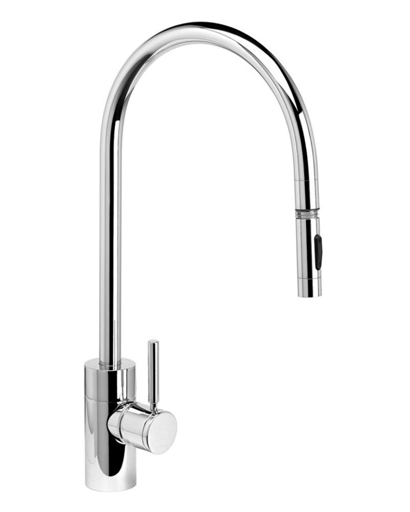 WATERSTONE FAUCETS 5300 CONTEMPORARY EXT. REACH PLP PULL-DOWN FAUCET - TOGGLE SPRAYER
