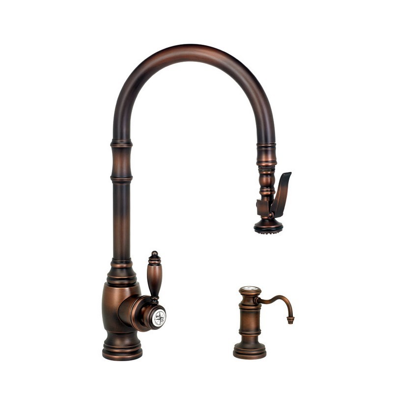 WATERSTONE FAUCETS 5600-2 TRADITIONAL PLP PULL-DOWN FAUCET - 2 PIECE SUITE