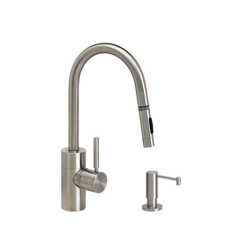 WATERSTONE FAUCETS 5910-2 CONTEMPORARY PREP SIZE PLP PULL-DOWN FAUCET - 2 PIECE SUITE