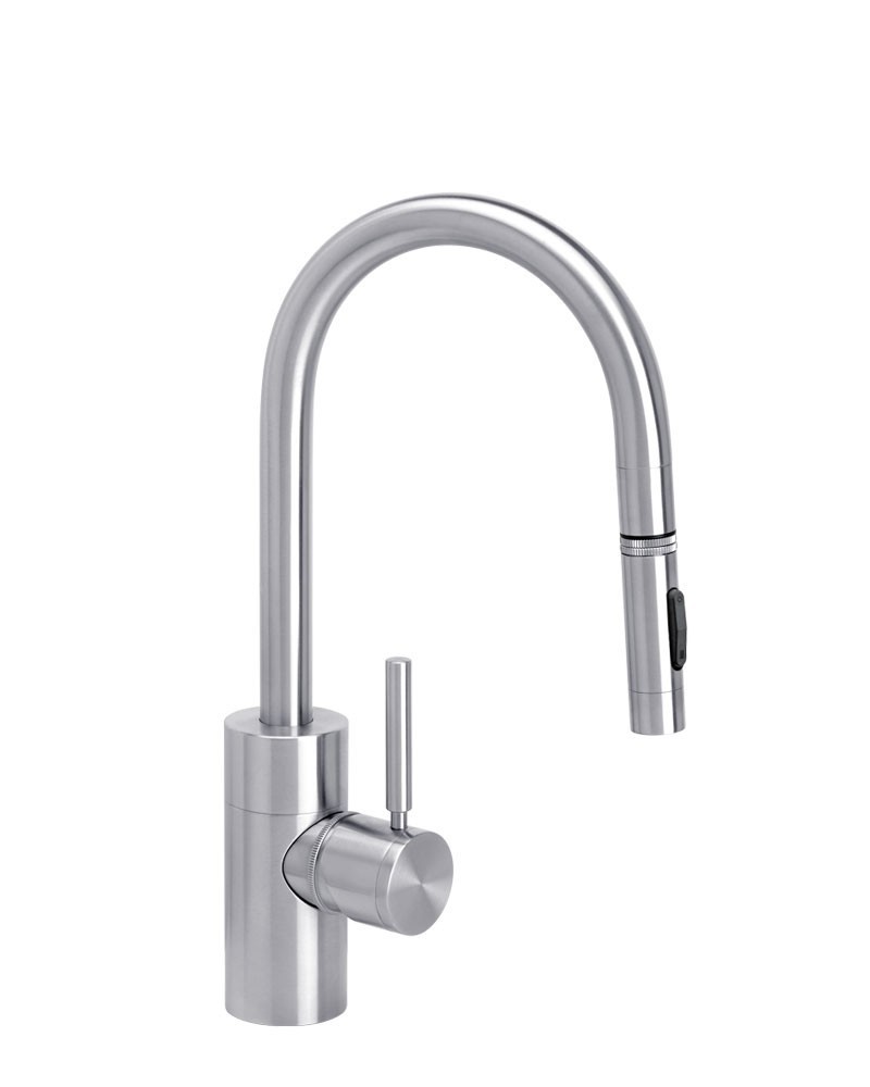 WATERSTONE FAUCETS 5910 CONTEMPORARY PREP SIZE PLP PULL-DOWN FAUCET - ANGLED SPOUT - TOGGLE SPRAYER