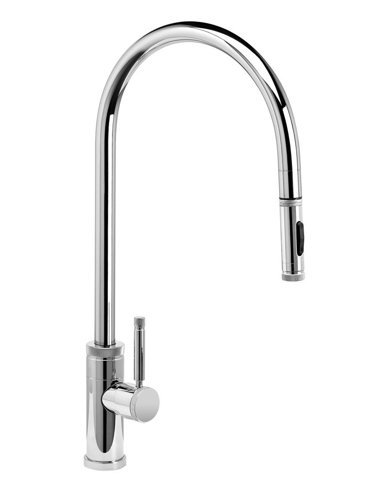 WATERSTONE FAUCETS 9300 INDUSTRIAL EXTENDED REACH PLP PULL-DOWN FAUCET - TOGGLE SPRAYER