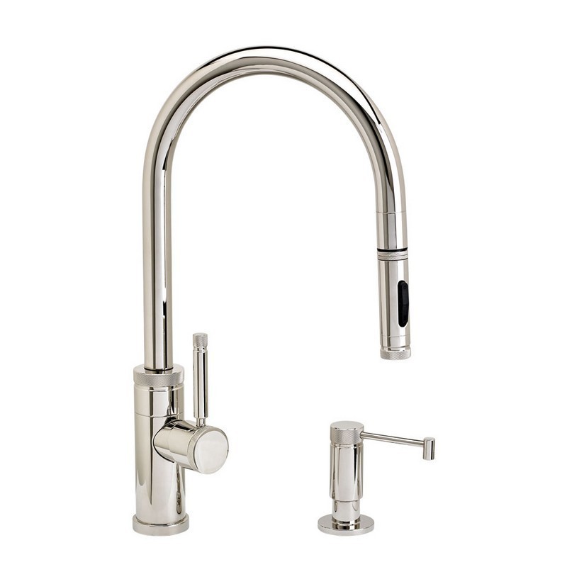 WATERSTONE FAUCETS 9400-2 INDUSTRIAL PLP PULL-DOWN FAUCET - 2 PIECE SUITE