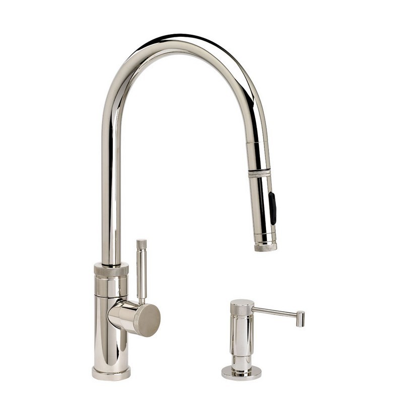 WATERSTONE FAUCETS 9410-2 INDUSTRIAL PLP PULL-DOWN FAUCET - 2 PIECE SUITE