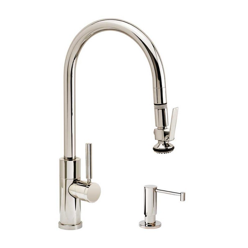 WATERSTONE FAUCETS 9860-2 MODERN PLP PULL-DOWN FAUCET - 2 PIECE SUITE